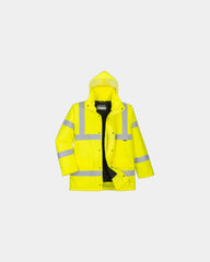 Parka respirante imperméable à personnaliser - Jaune