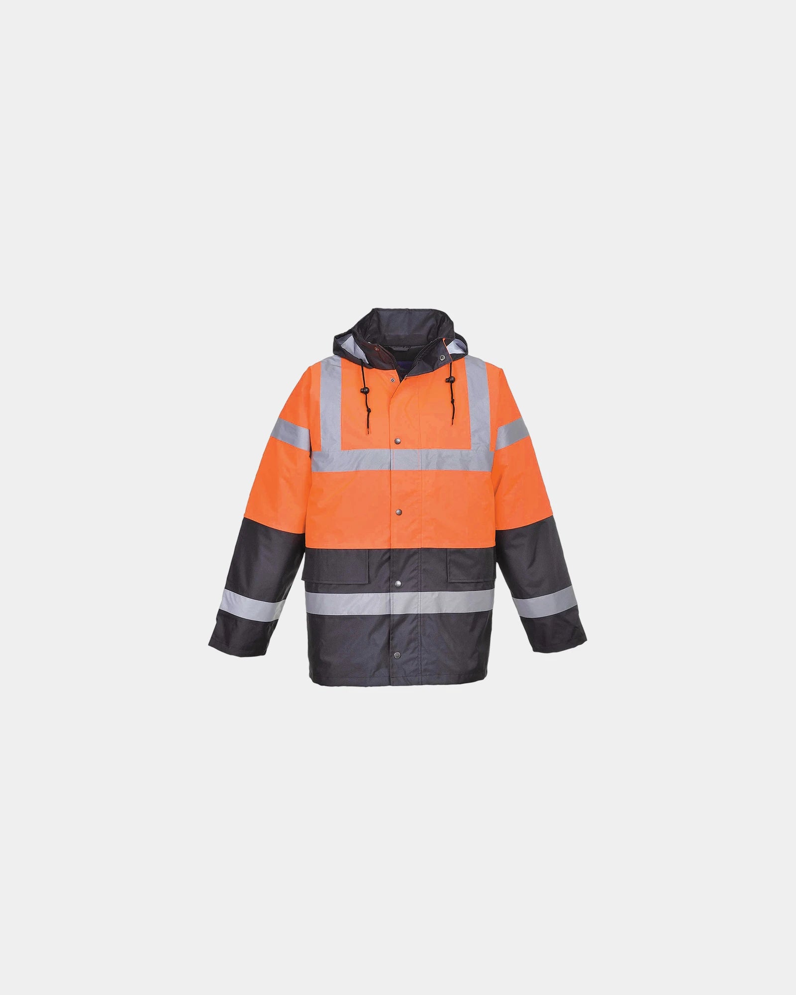 Parka bicolore à personnaliser - Orange