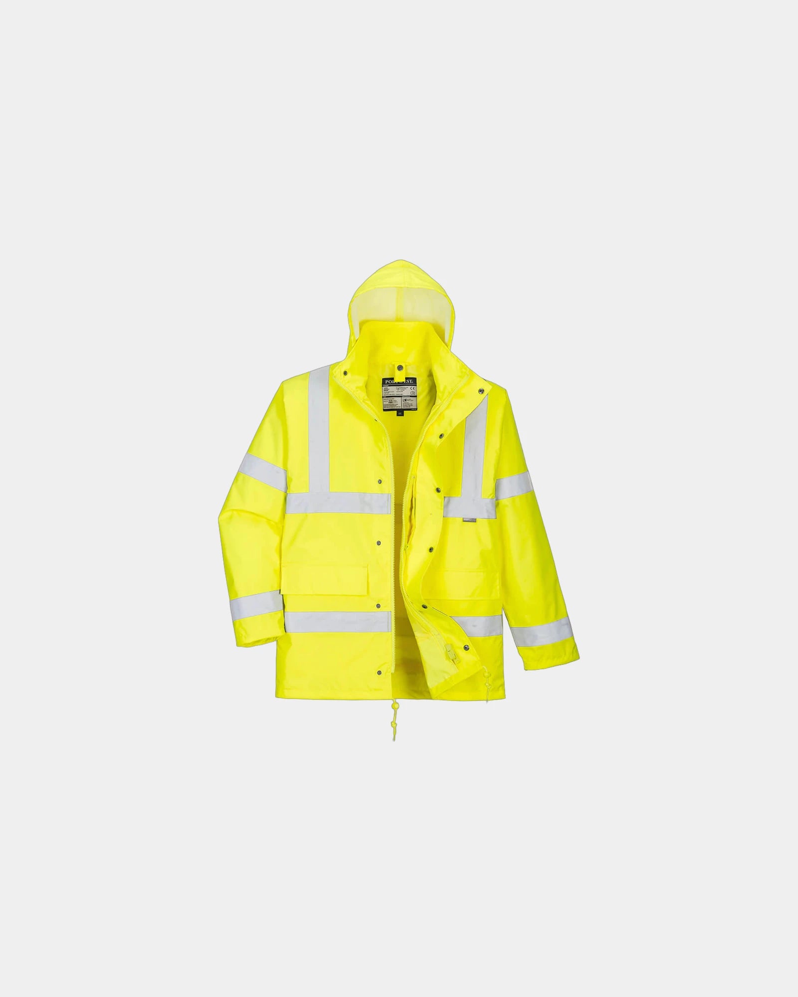 Parka imperméable Hi-Vis 3-en-1 à personnaliser - Jaune