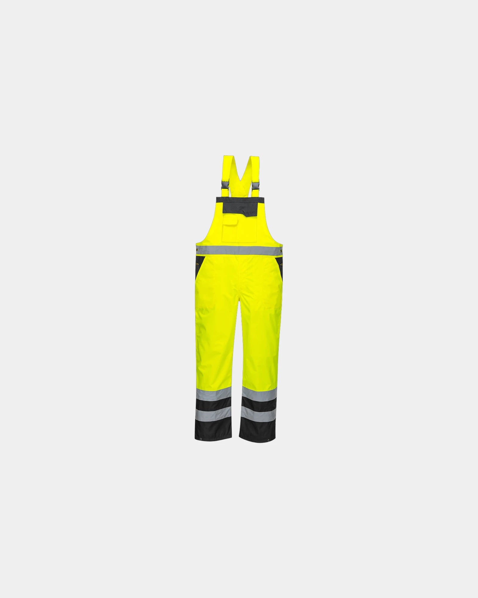 Cotte bicolore respirante à personnaliser - Jaune-Noir
