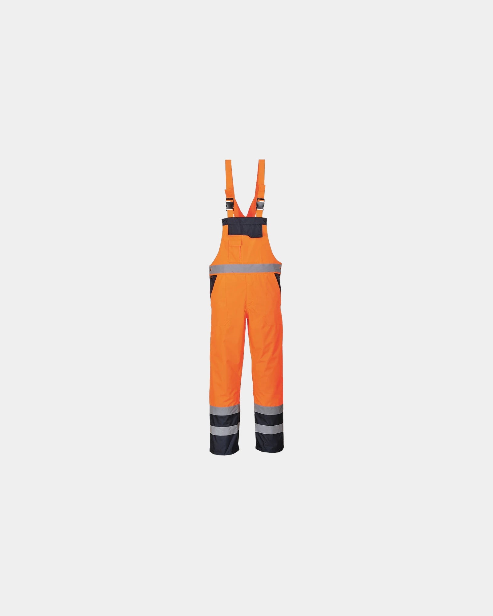 Cotte bicolore matelassée à personnaliser - Orange