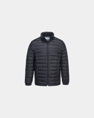 Parka isotherme Aspen Baffle à personnaliser - Noir-Bleu Ciel