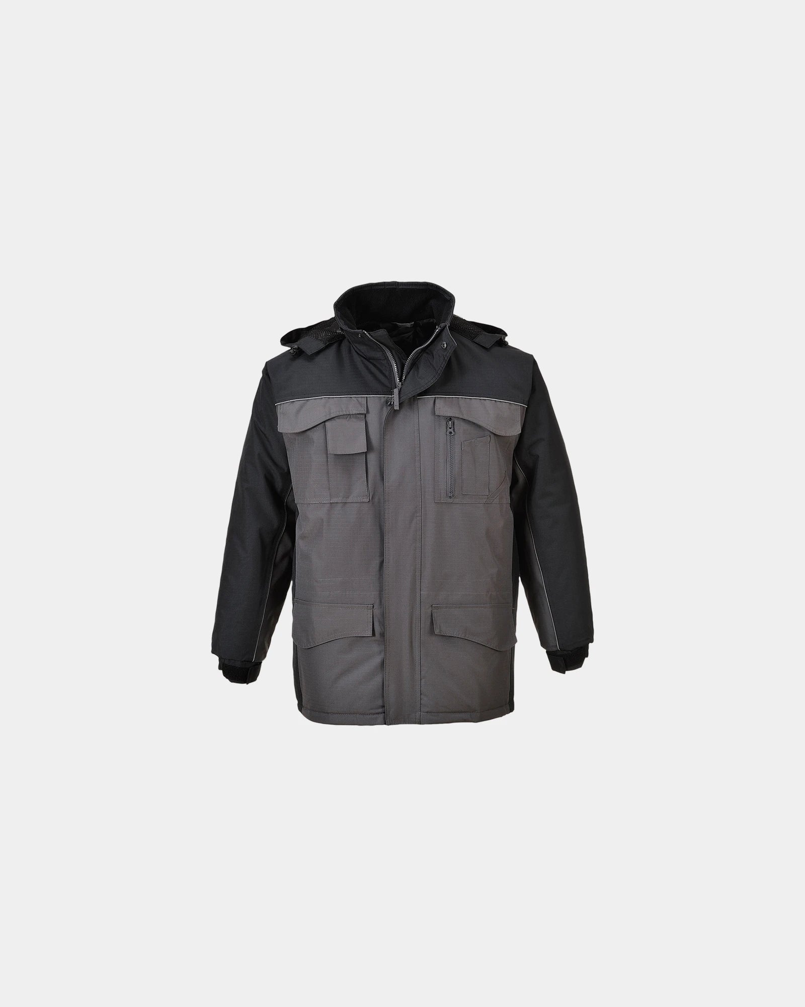 Parka RS Bicolore imperméable à personnaliser - Gris