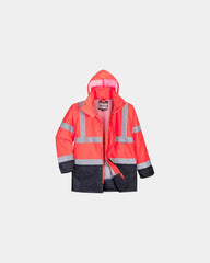 Parka bicolore Executive à personnaliser - Bordeaux