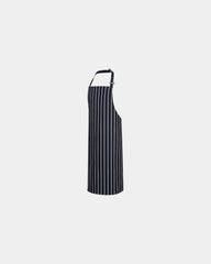 Tablier coton Butcher à personnaliser - Bleu Marine-Blanc