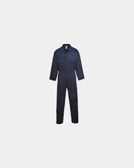 Combinaison coton léger à personnaliser - Noir-Bleu Ciel