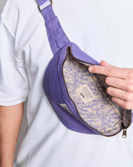 Sac banane coton bio Hindbag Valentine à personnaliser - 21