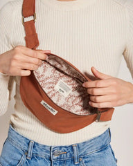 Sac banane coton bio Hindbag Valentine à personnaliser - 17