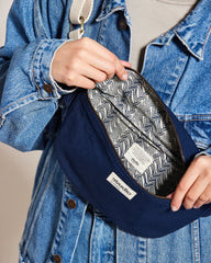 Sac banane coton bio Hindbag Antoine à personnaliser