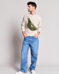 Sac banane coton bio Hindbag Antoine à personnaliser