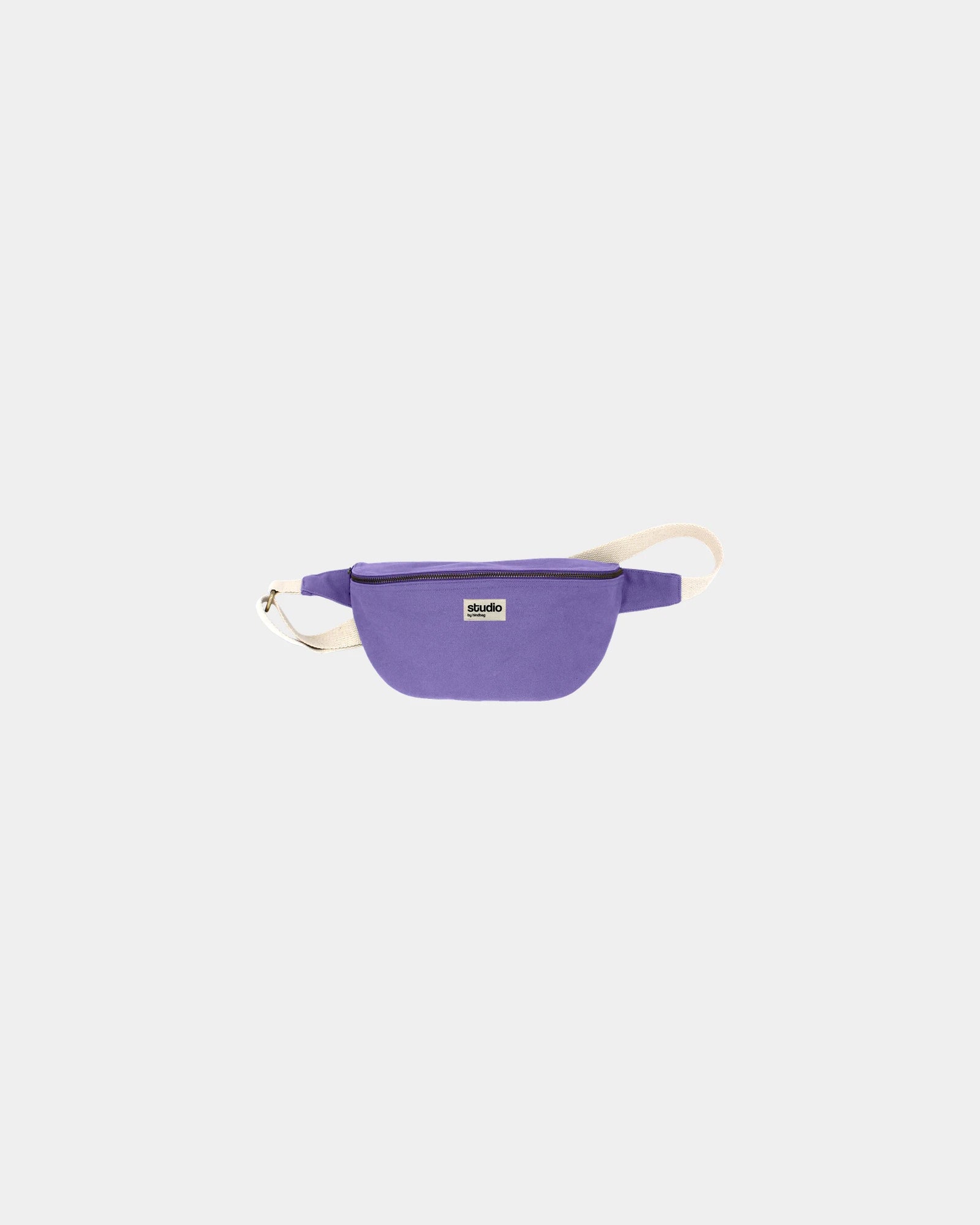Sac banane coton bio Hindbag Antoine à personnaliser - Lavender