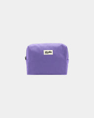 Trousse coton bio GOTS Hindbag Estelle M à personnaliser - Lavender