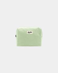 Trousse coton bio GOTS Hindbag Estelle M à personnaliser - Mint