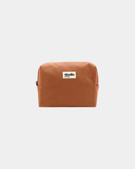Trousse coton bio GOTS Hindbag Estelle M à personnaliser - Copper