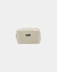 Trousse coton bio GOTS Hindbag Estelle M à personnaliser - Jute