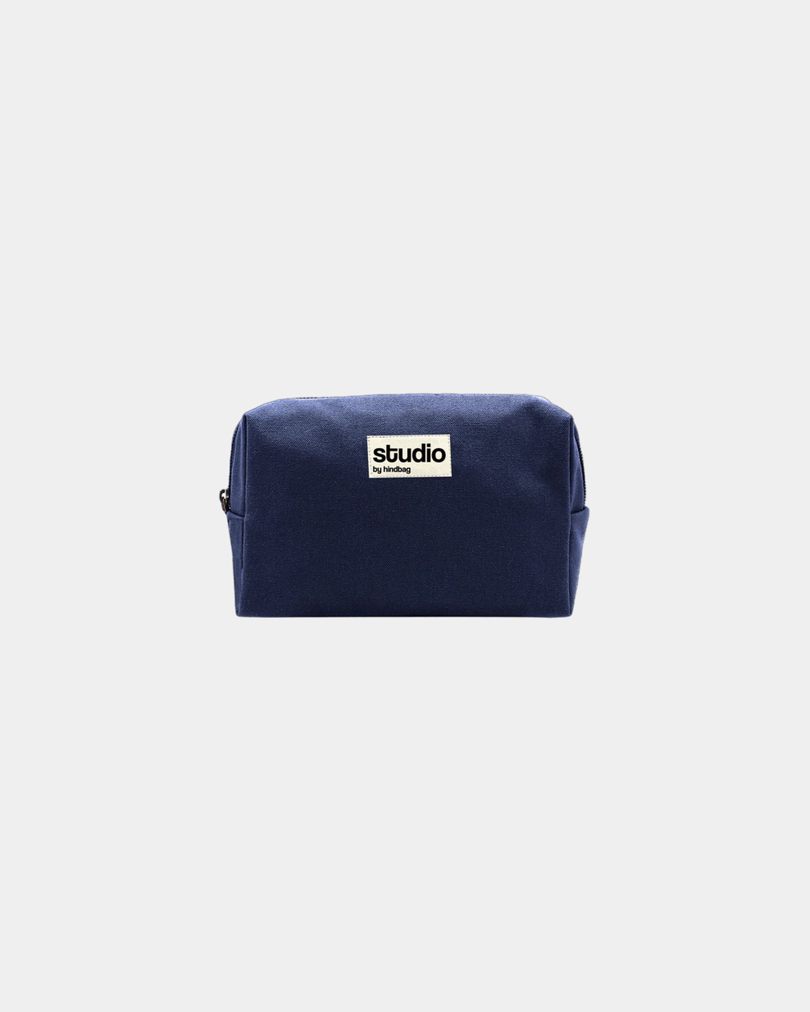 Trousse coton bio Hindbag Estelle S à personnaliser - Navy