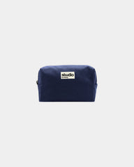 Trousse coton bio Hindbag Estelle S à personnaliser - Navy
