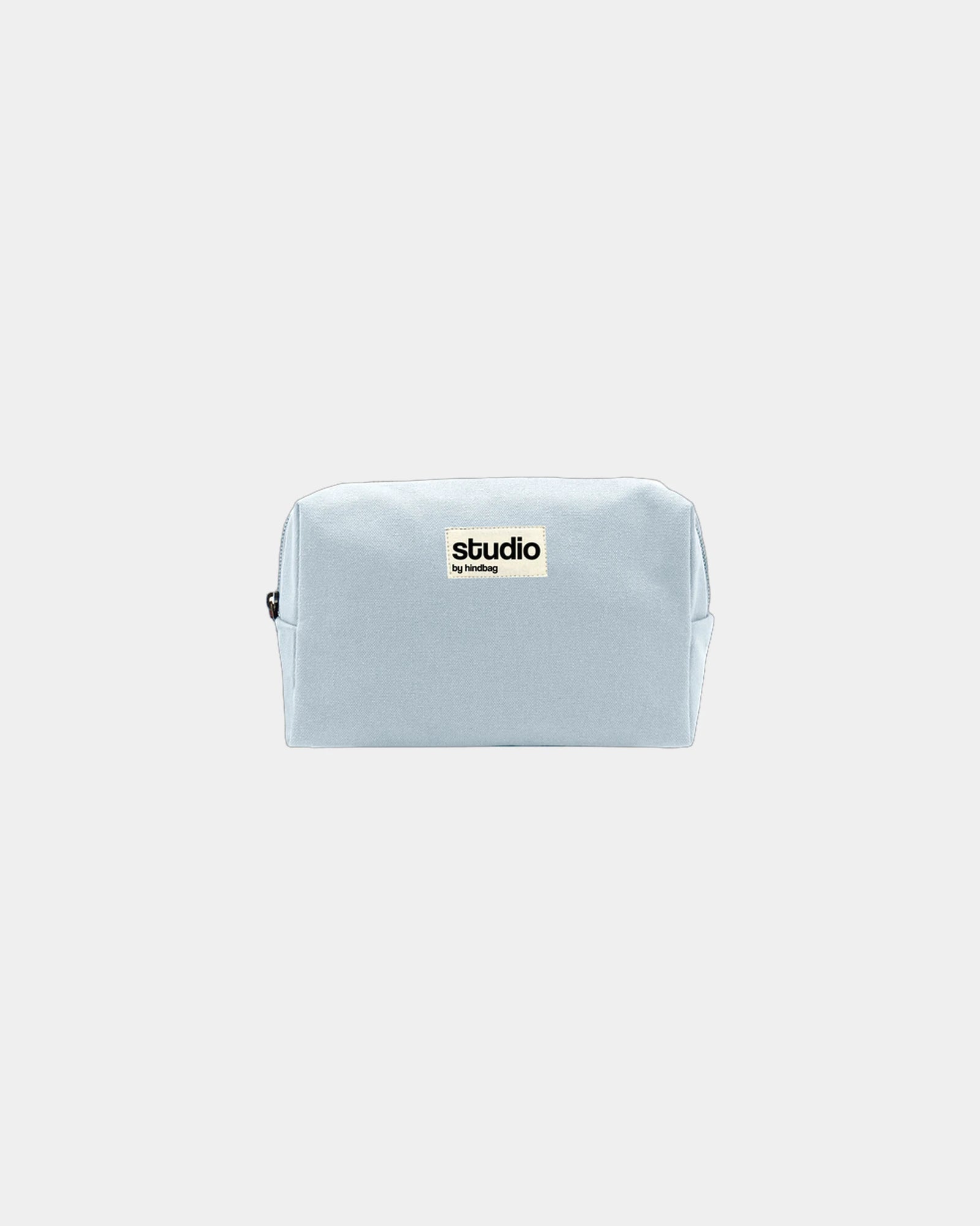 Trousse coton bio Hindbag Estelle S à personnaliser - Azure