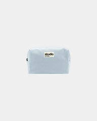 Trousse coton bio Hindbag Estelle S à personnaliser - Azure