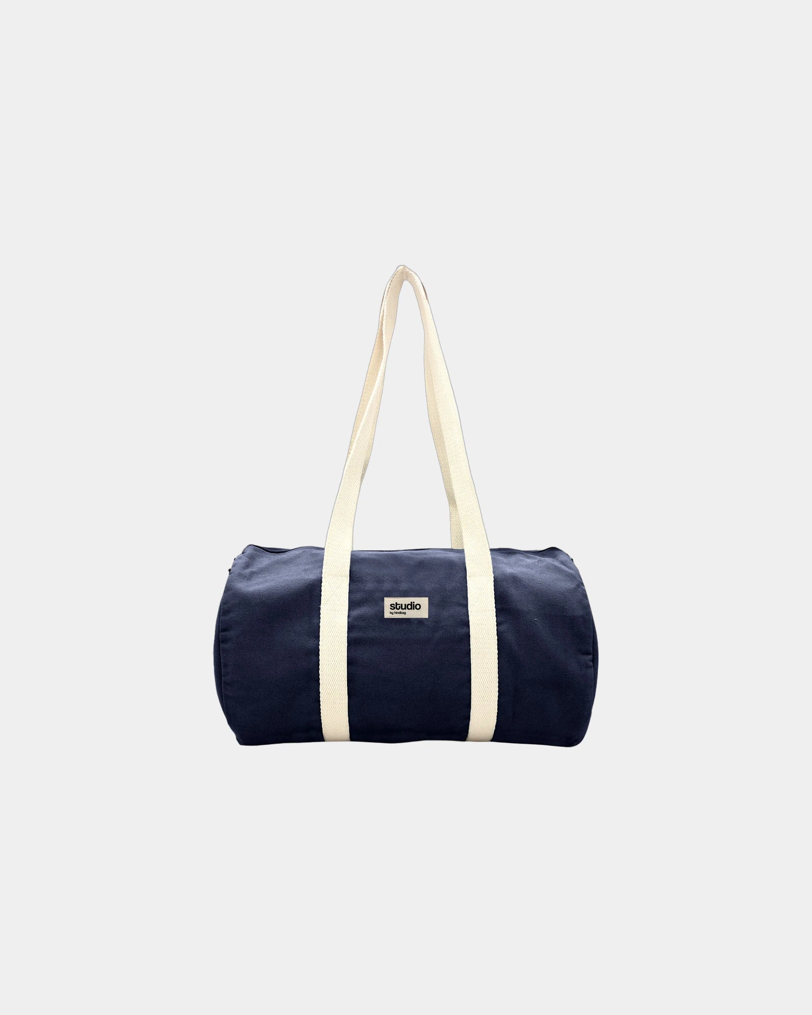 Sac polochon coton bio Hindbag Sam à personnaliser - Navy