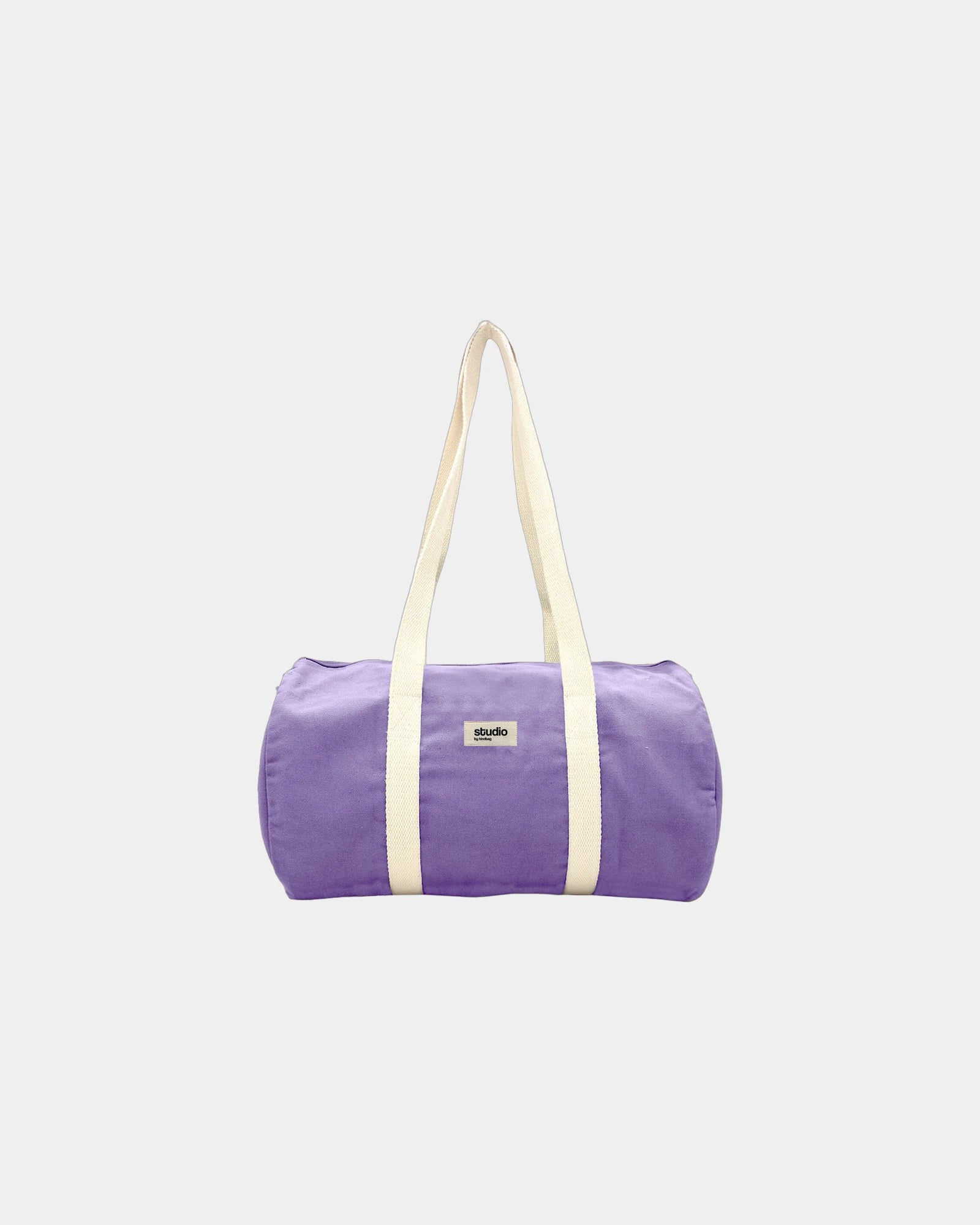 Sac polochon coton bio Hindbag Sam à personnaliser - Lavender