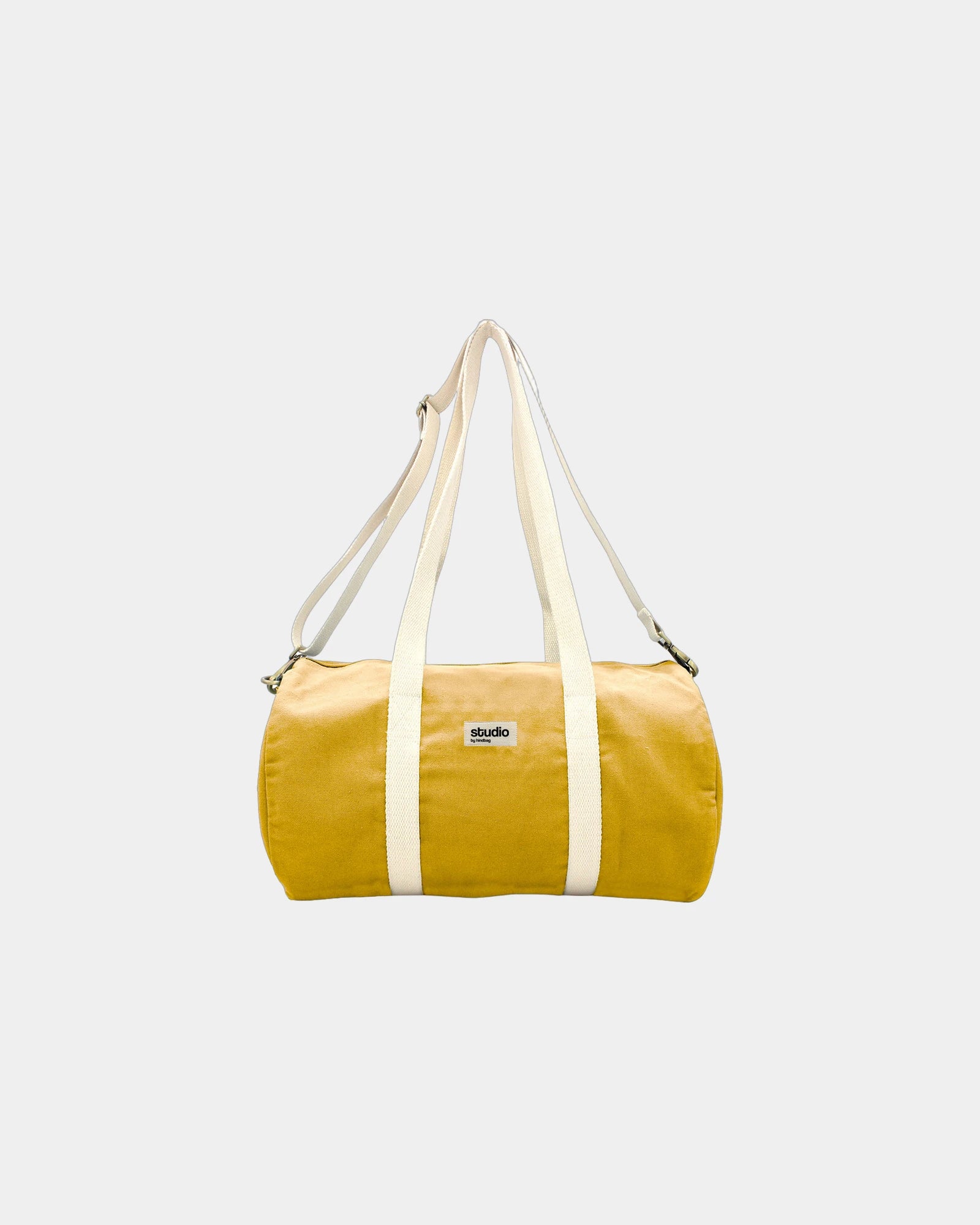 Sac polochon coton bio Hindbag Sam à personnaliser - Ochre