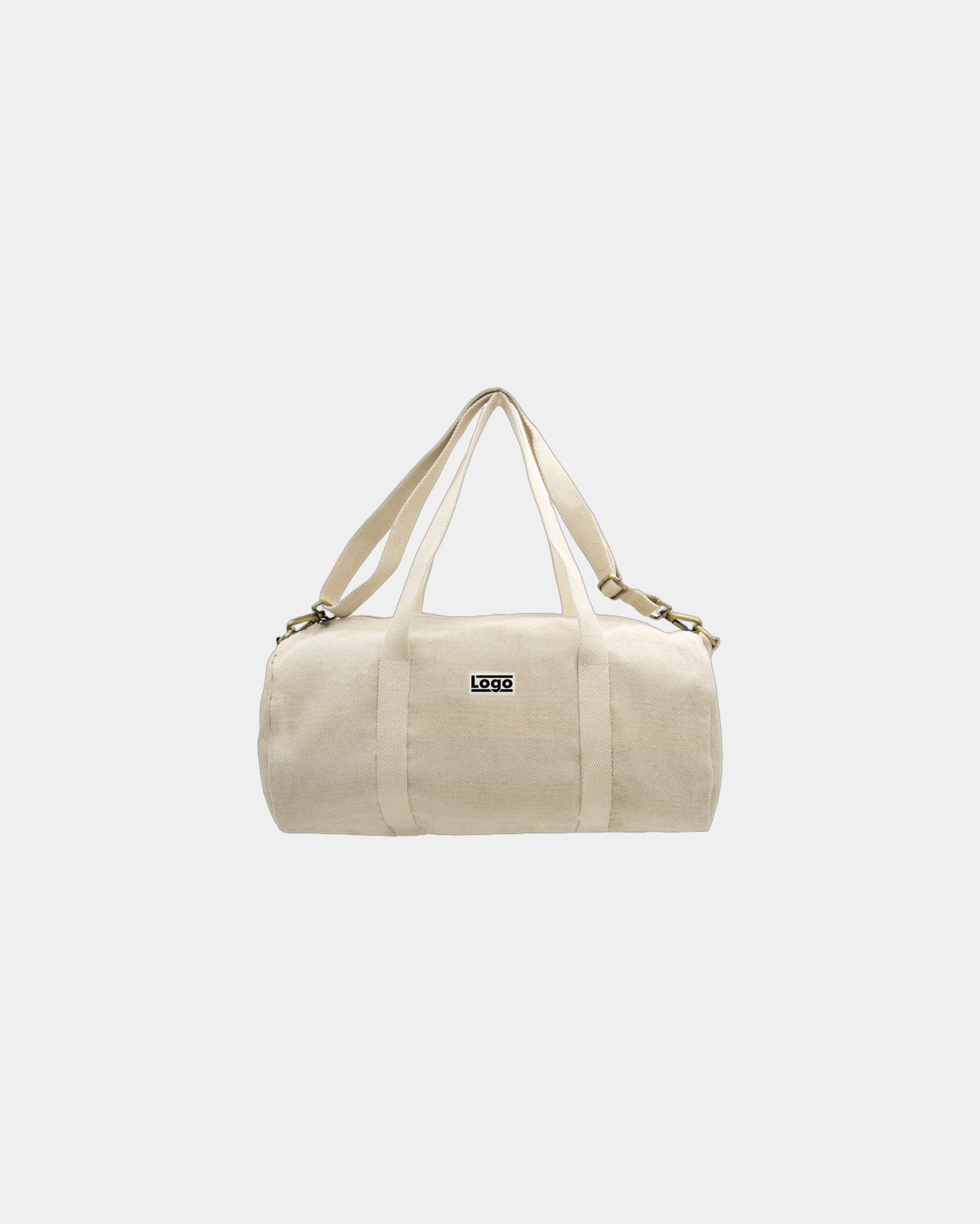 Sac polochon coton bio Hindbag Sam à personnaliser - Jute