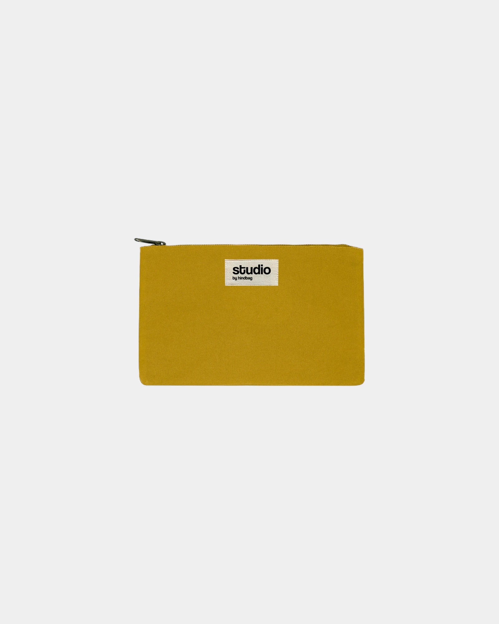 Pochette coton bio GOTS Hindbag Colette S à personnaliser - Ochre