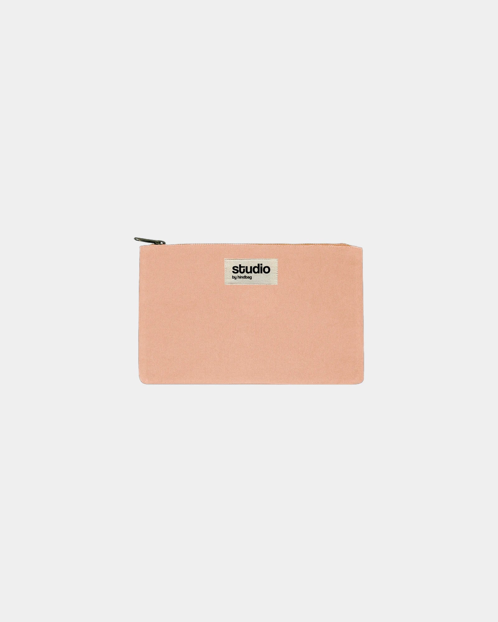 Pochette coton bio GOTS Hindbag Colette S à personnaliser - Salmon