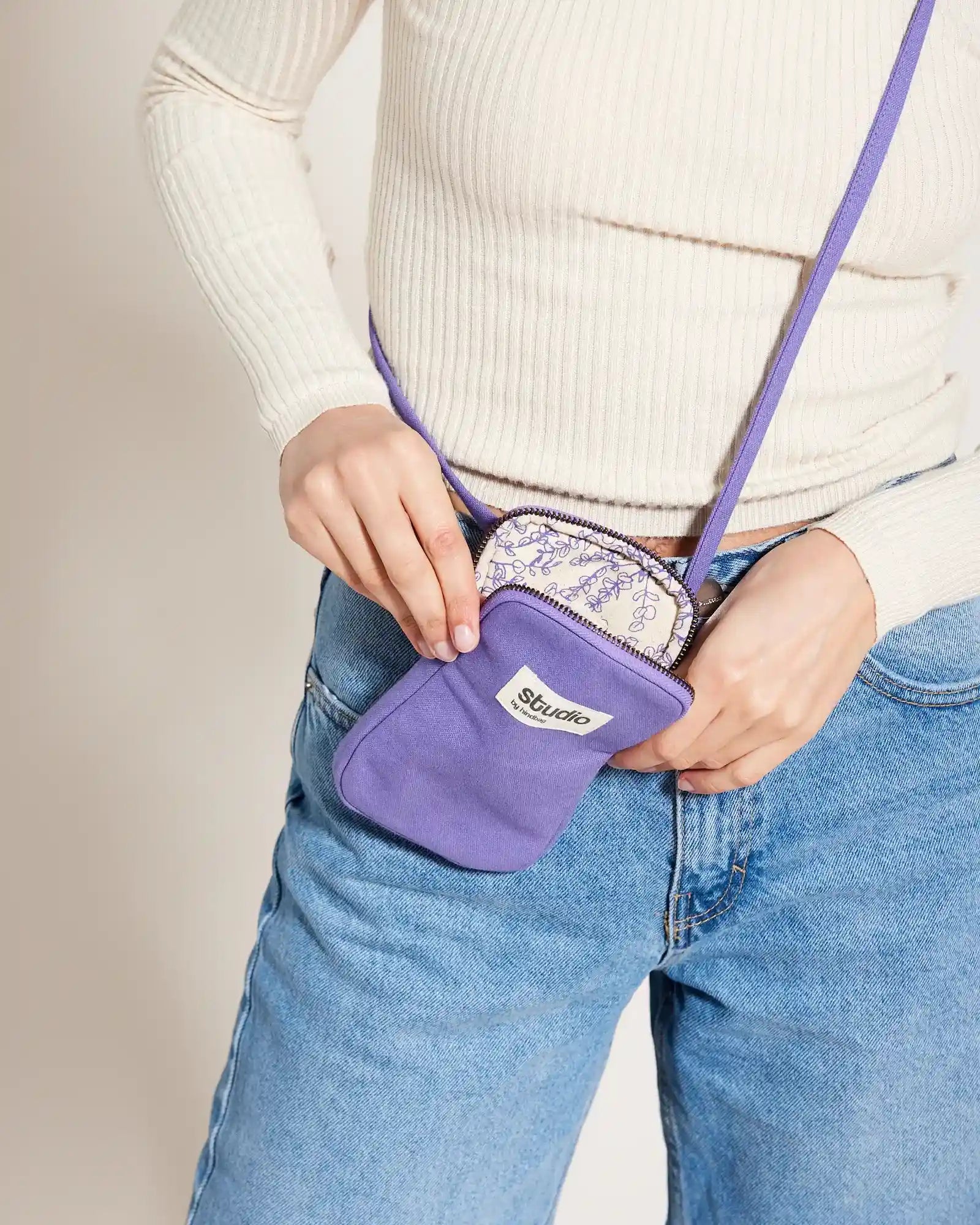Housse smartphone coton bio Hindbag Théo à personnaliser - 54