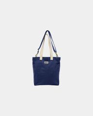 Sac cabas coton bio Hindbag Evan à personnaliser - Navy