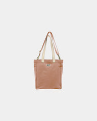Sac cabas coton bio Hindbag Evan à personnaliser - Salmon
