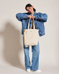Sac cabas coton bio Hindbag Evan à personnaliser - 2