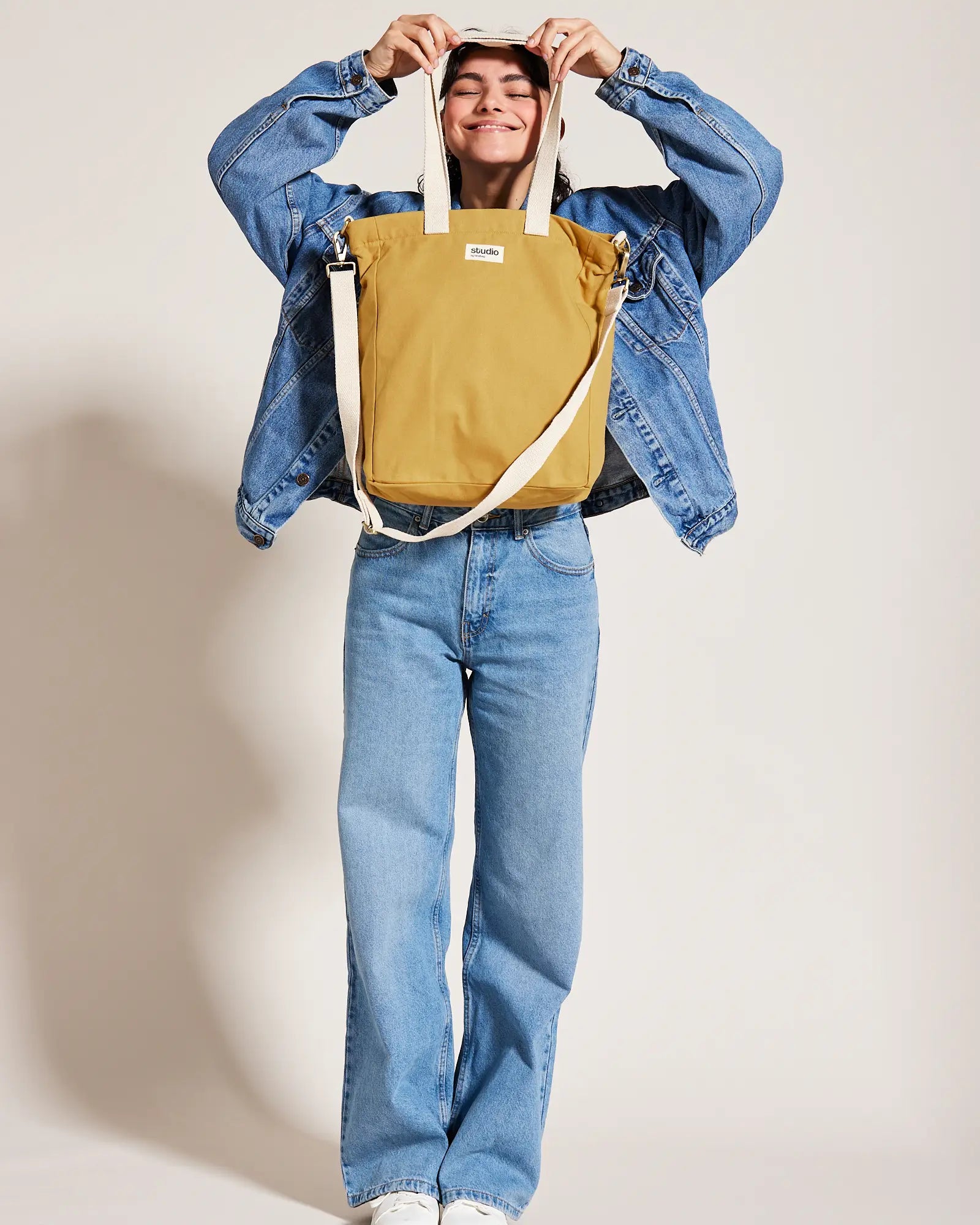 Sac cabas coton bio Hindbag Evan à personnaliser - 24