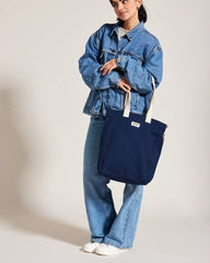 Sac cabas coton bio Hindbag Evan à personnaliser - 6