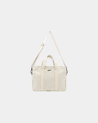 Sac ordinateur coton bio Hindbag Luis à personnaliser - Ecru