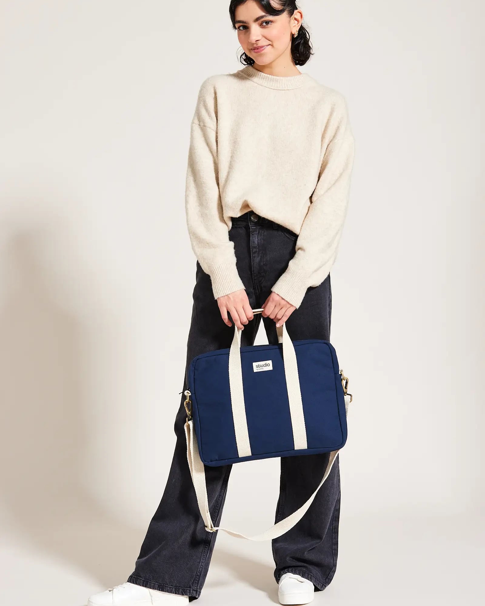Sac ordinateur coton bio Hindbag Luis à personnaliser - 6