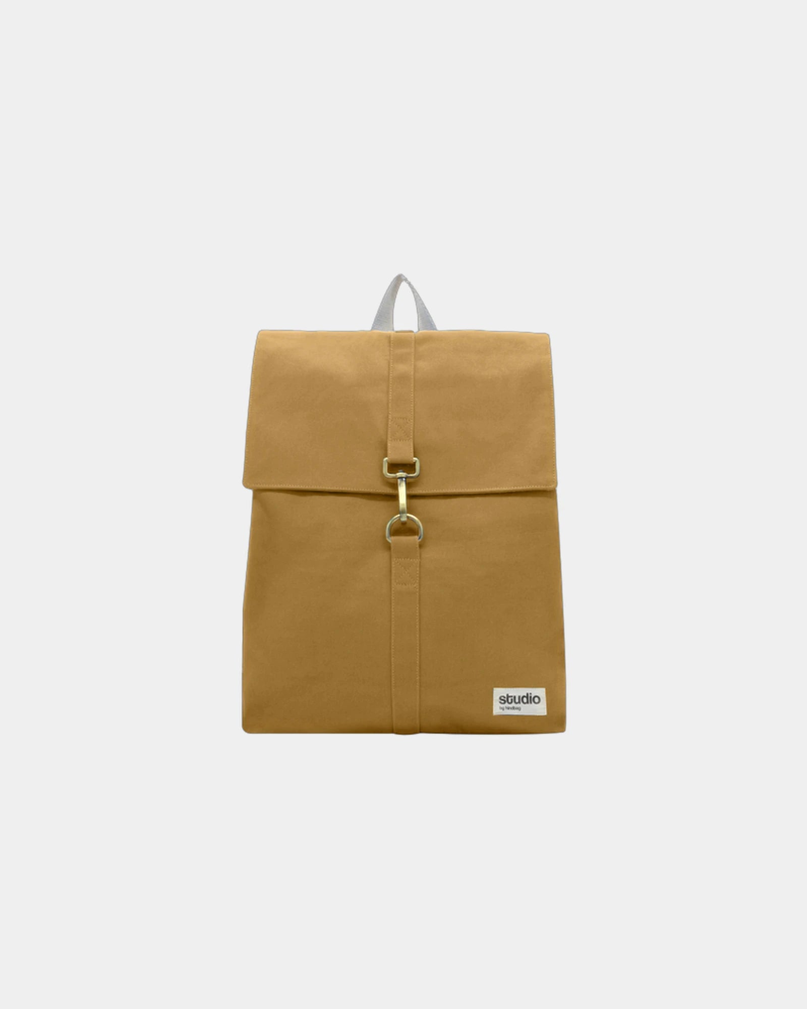 Sac à dos coton bio Hindbag Oscar à personnaliser - Ochre