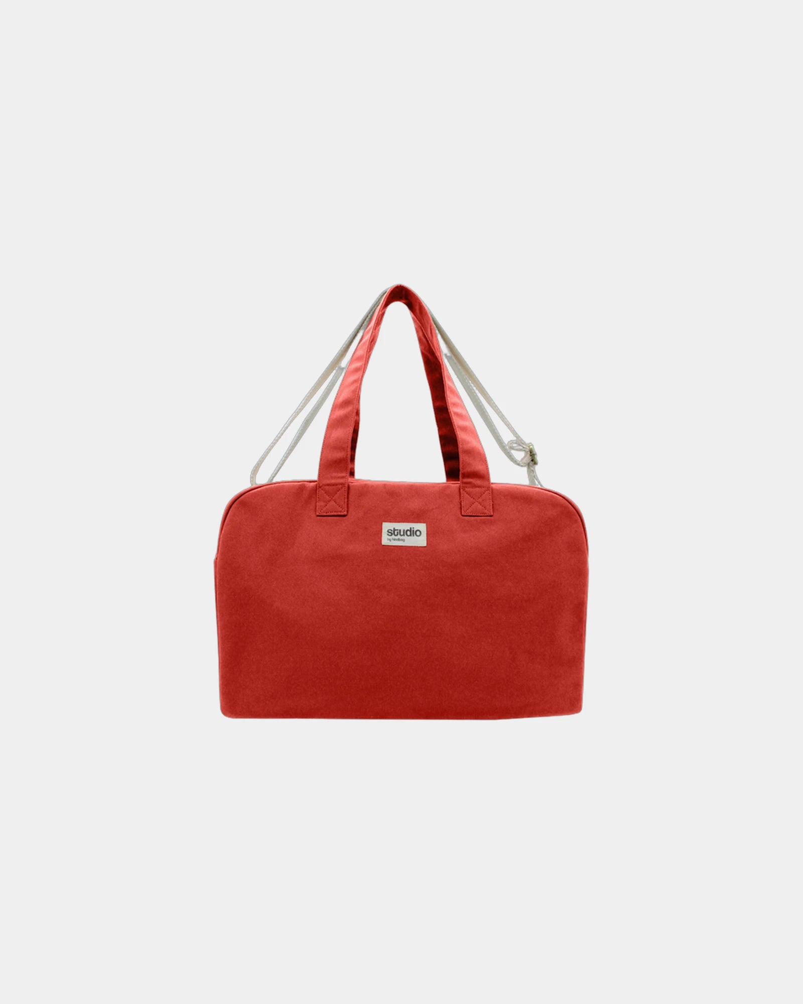 Sac de sport coton bio Hindbag Hugo à personnaliser - Red