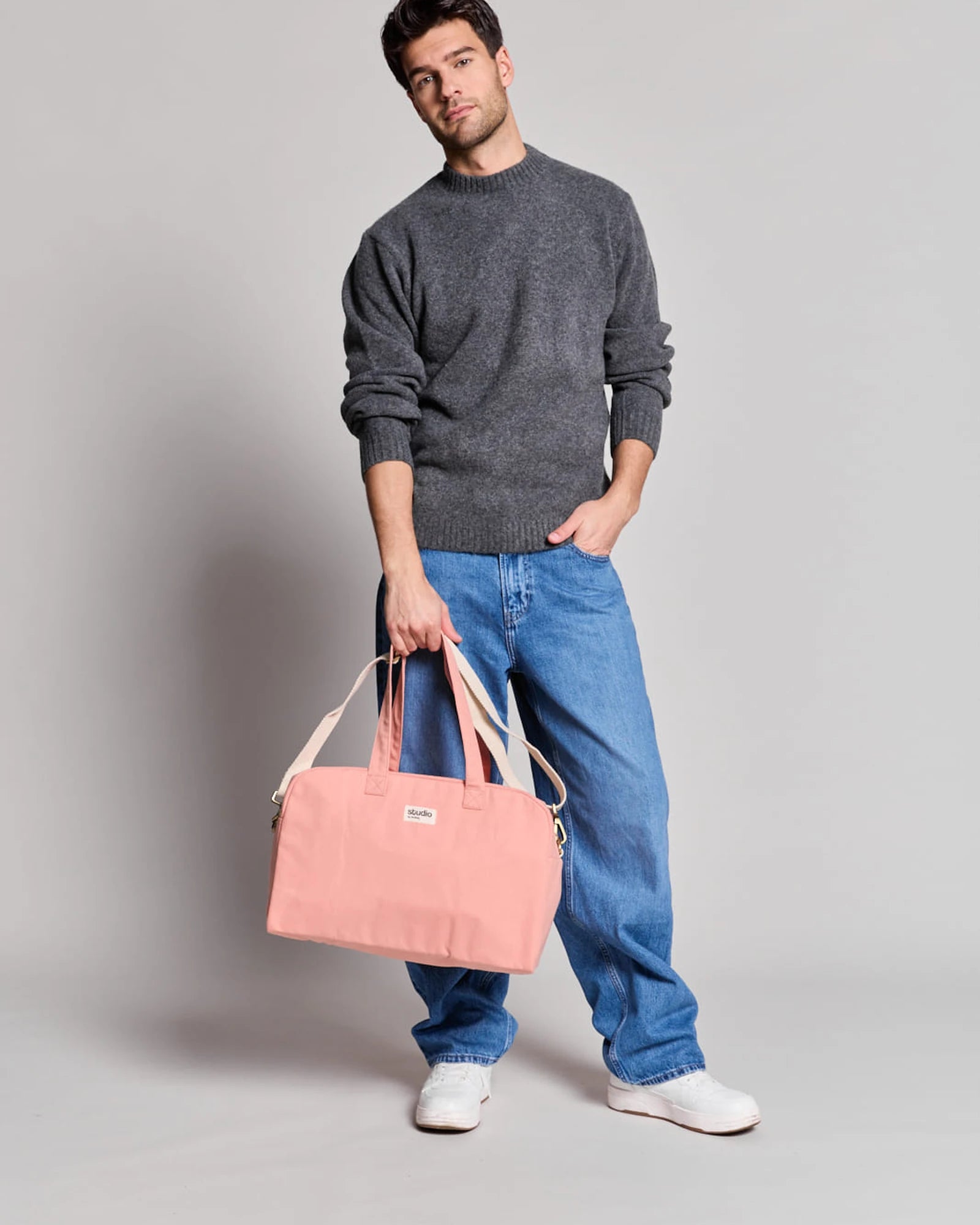 Sac de sport coton bio Hindbag Hugo à personnaliser - 32