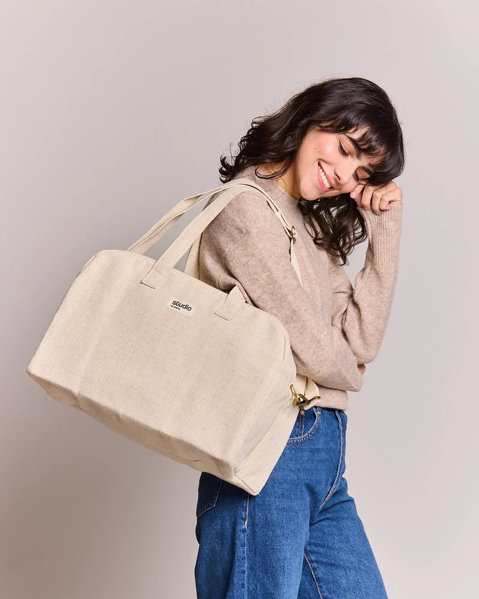 Sac de sport coton bio Hindbag Hugo à personnaliser - 38