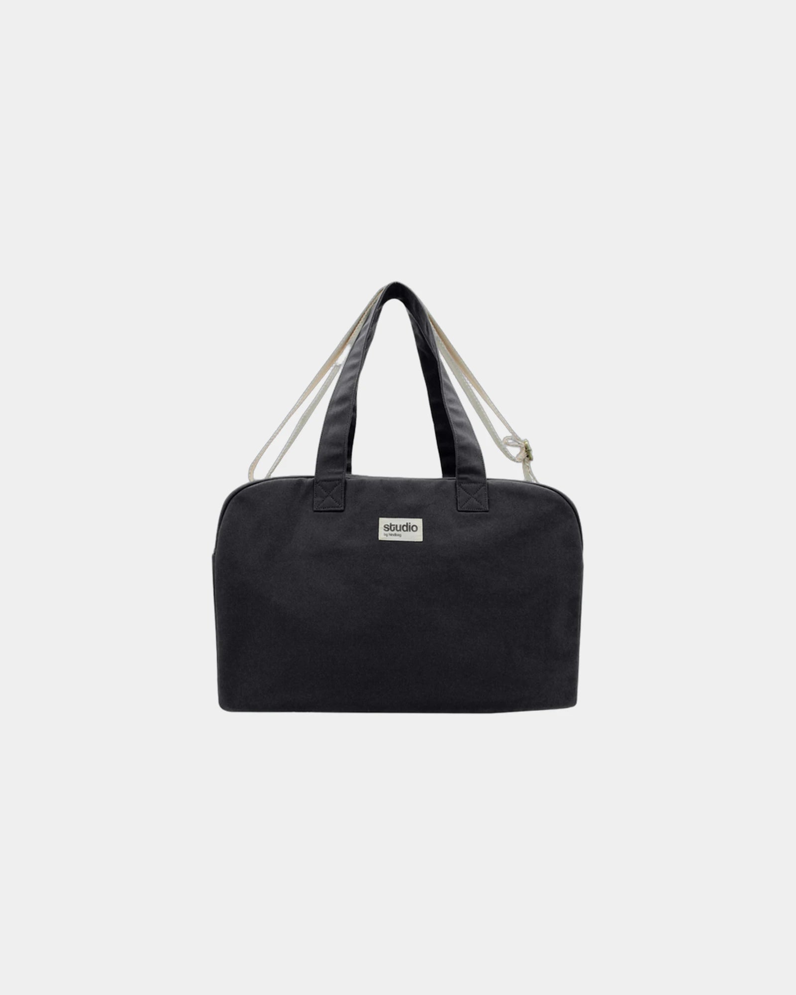 Sac de sport coton bio Hindbag Hugo à personnaliser - Black