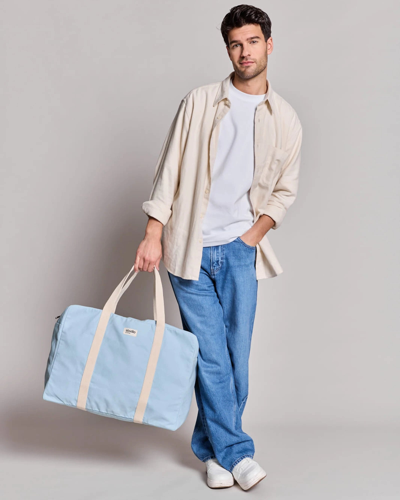 Sac de voyage coton bio Hindbag Gabriel à personnaliser - 18