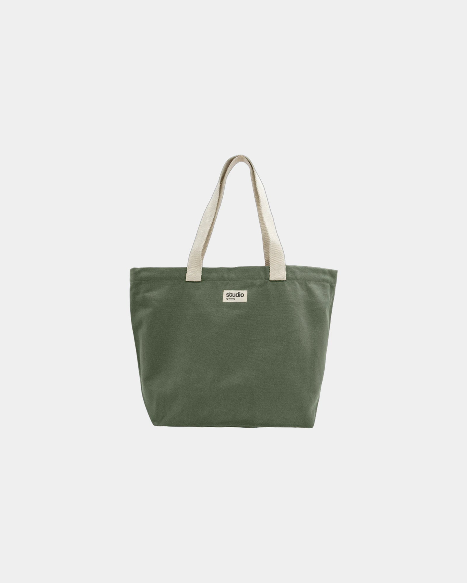 Sac de voyage coton bio Hindbag Hortense à personnaliser - Olive
