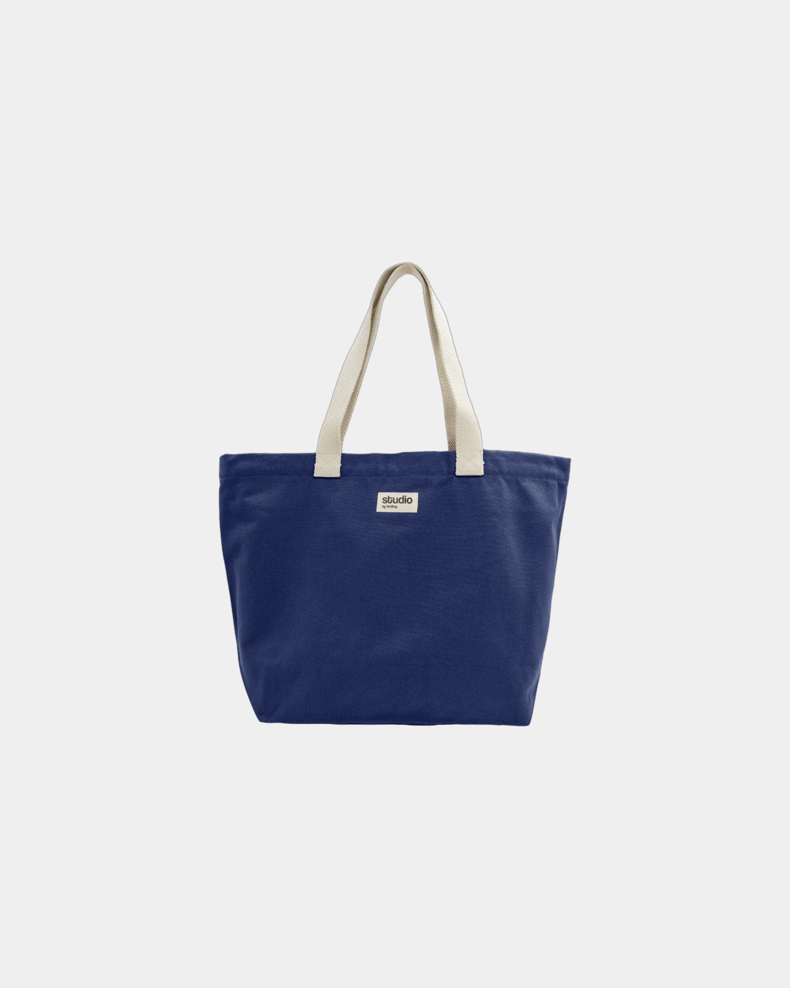 Sac de voyage coton bio Hindbag Hortense à personnaliser - Navy