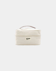 Trousse coton bio GOTS Hindbag Vanity Lina à personnaliser - Ecru