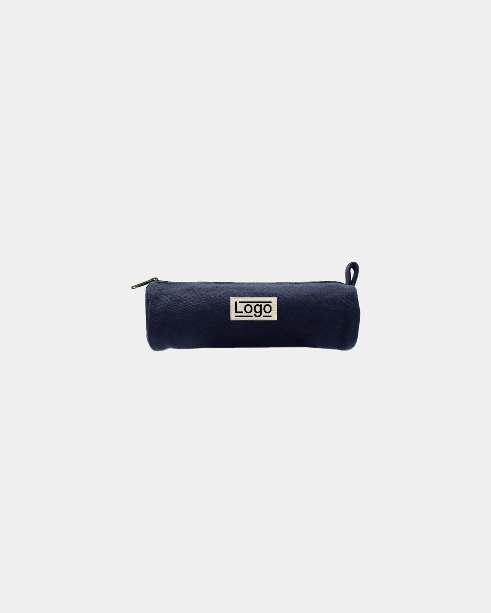 Trousse ronde coton bio Hindbag Chloé à personnaliser - Navy