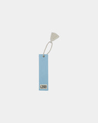Marque-page coton bio Hindbag Alex à personnaliser - Azure