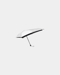 Parapluie pliable éco-responsable Senz Mini à personnaliser - Shiny Silver