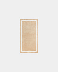 Serviette de plage coton longues fibres 90x170 à personnaliser - Sable